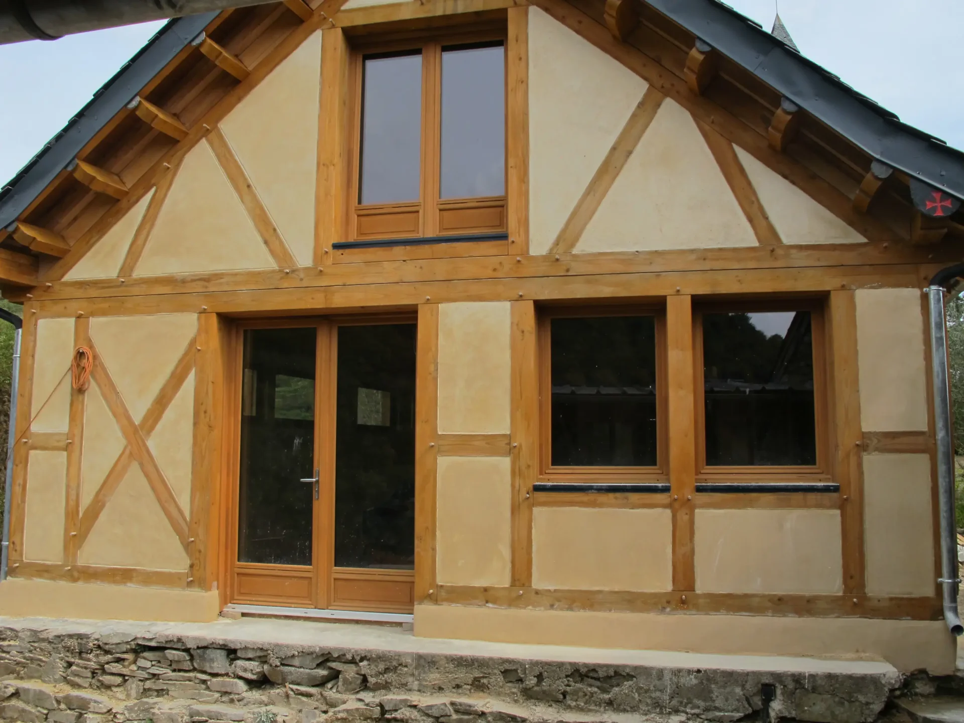 Pieds Nus Habitat
Projection béton chanvre et chaux